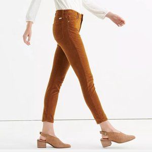 Lucky Brand Ava Mid Rise Skinny Corduroy Pants
